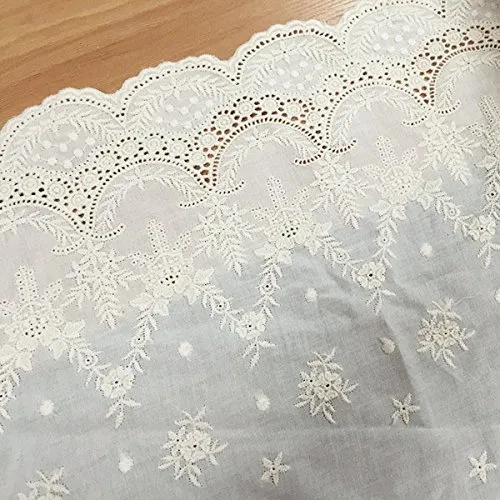 Cotton embroidery fabric