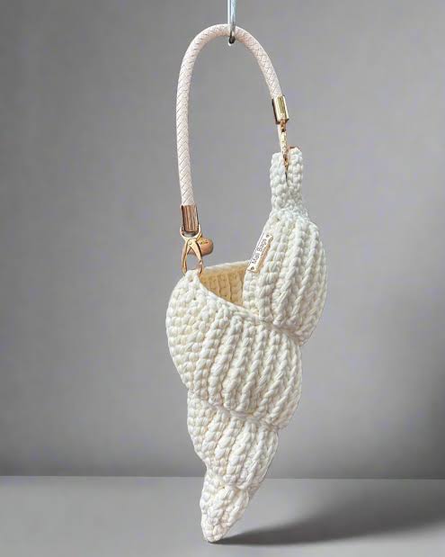 Crochet Sea Shell Bag | ক্রোশেট সি শেল ব্যাগ