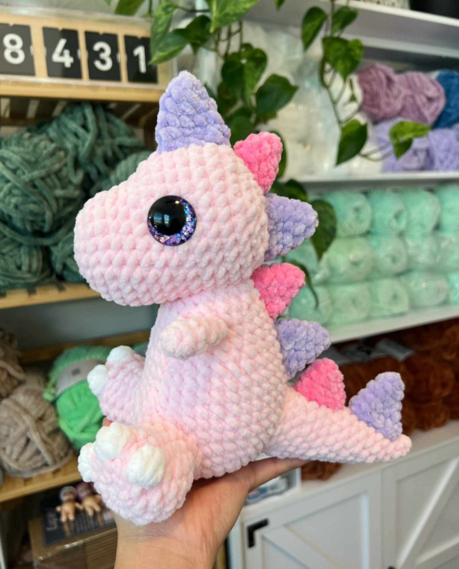 Crochet plushy doll